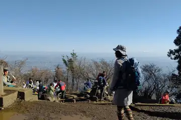 大山の山頂