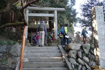 軍多利神社の鳥居