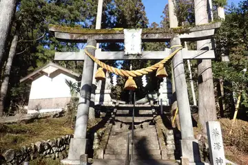 養沢神社の鳥居