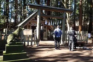 宝登山神社の鳥居