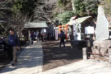 大山山頂へのの登拝口