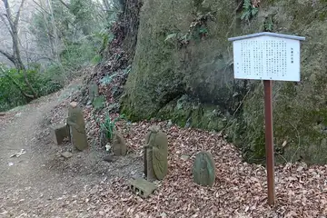 矢倉沢往還に石仏