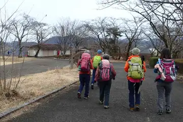 簑山の山頂は広い園地