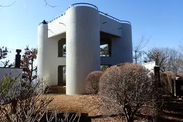 丸山山頂の展望台