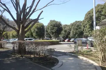 南郷上ノ山公園の駐車場