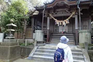 熊野神社の拝殿