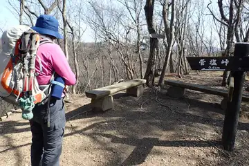日向山の山頂