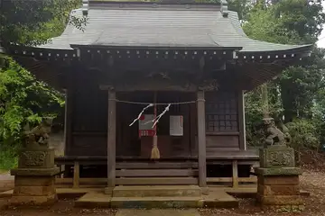白神社の拝殿