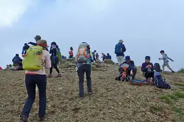 入笠山の山頂