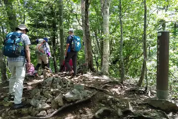 三頭山の中央峰