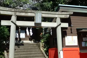 海南高家神社の鳥居