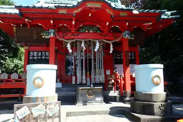 海南神社の拝殿