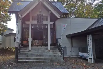 星置神社の拝殿
