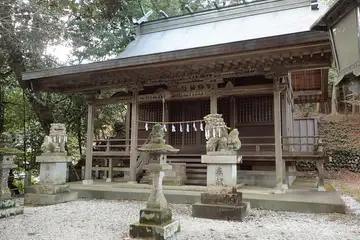 熊野神社の拝殿
