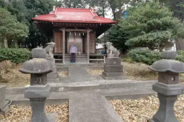 名瀬大神宮の拝殿