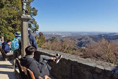 高尾山・視界が開ける霧台園地