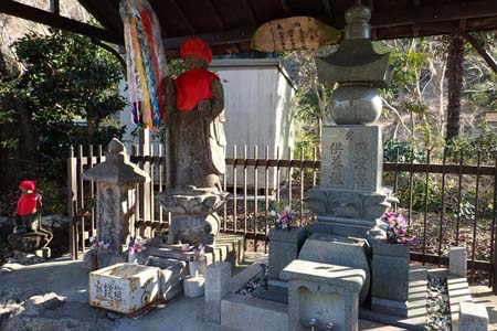 高尾山・旧甲州街道沿いにお地蔵さん