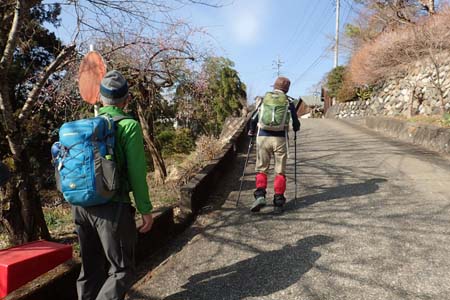 要害山からコヤシロ山・鏡渡橋の登山口