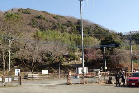 弁天御髪尾根から鐘ヶ嶽・広沢寺の駐車場