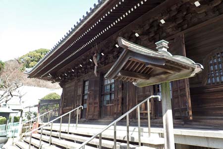 称名寺から鎌倉アルプス・称名寺の金堂