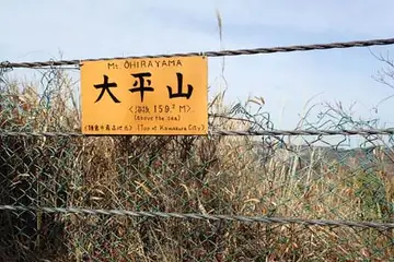 大平山の山頂