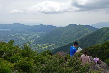 金時山・芦ノ湖を取り囲む箱根の外輪山