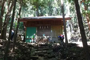 大嶽神社の拝殿