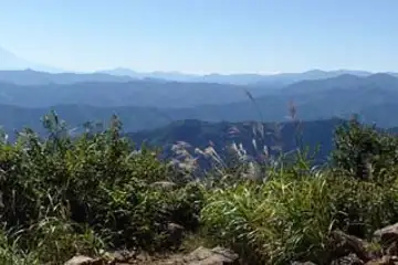 大岳山山頂の展望