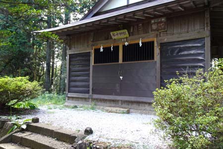 日の出山から金毘羅尾根・金毘羅公園の中に琴平神社