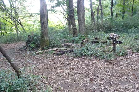 小山内裏公園から長沼公園・判り難い十字路