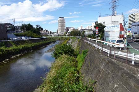 桜ヶ丘公園から原峰公園・多摩川の支流大栗川