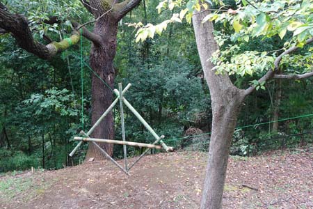 桜ヶ丘公園から原峰公園・公園に展示された芸術作品