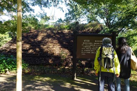 小田急多摩センター駅から永山駅・5000年前と言う中期竪穴住居