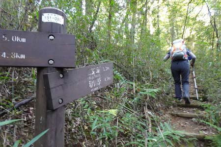 秋川丘陵・道標に導かれ二条城へ