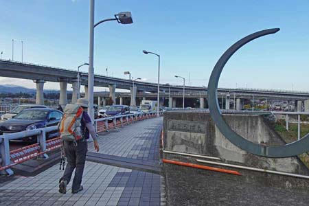 秋川丘陵・秋川を渡る秋留橋