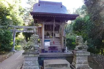 平山季重神社の小祠