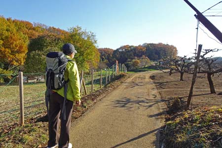 はるひ野駅から黒川駅・のどかな田園風景が広がる