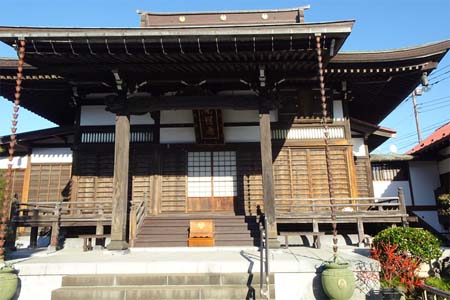 横浜市神奈川区・慶運寺の本堂