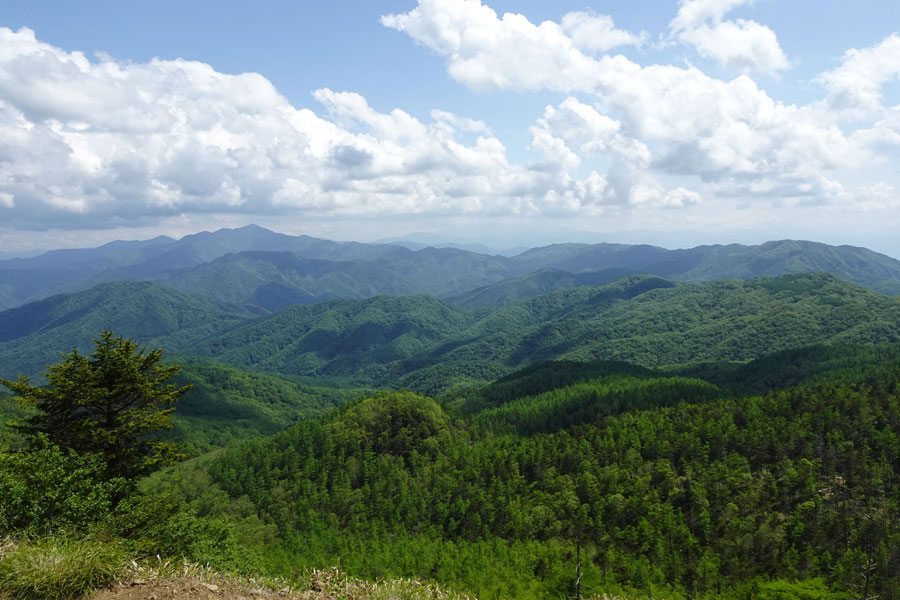 笠取山・大菩薩嶺から三窪高原