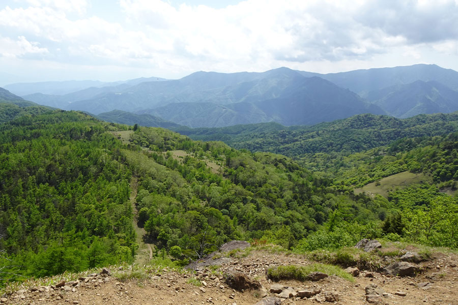 笠取山・北奥仙丈岳と黒金山