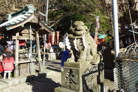 三浦市・海南神社の狛犬