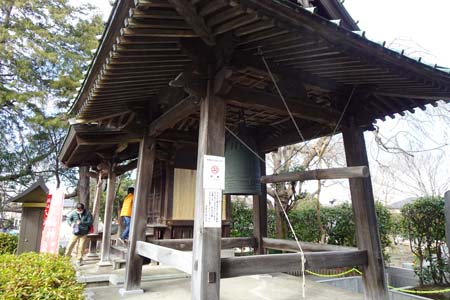 横浜市瀬谷区・妙光寺の梵鐘