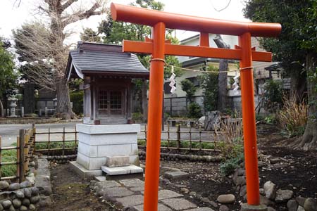 横浜市瀬谷区・瀬谷神明社の稲荷社
