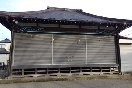 横浜市瀬谷区・左馬社の神楽殿