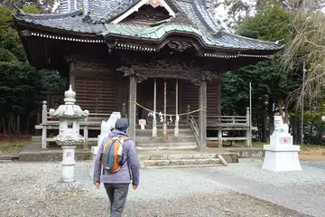 熊野神社の拝殿