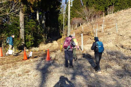 大野山・山北つぶらの公園の駐車場