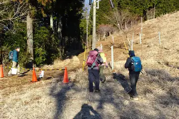 山北つぶらの公園の駐車場