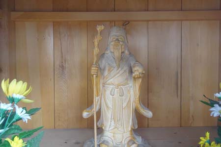茅ヶ崎市・白峰寺の寿老人