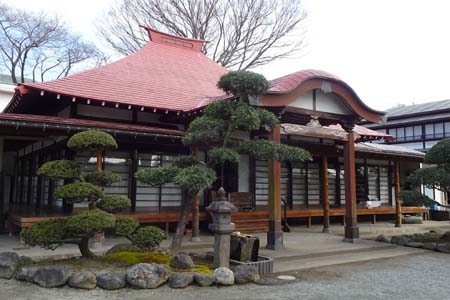 茅ヶ崎市・白峰寺の本堂
