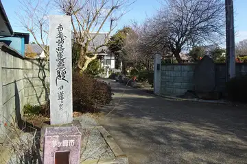 蓮妙寺の山門